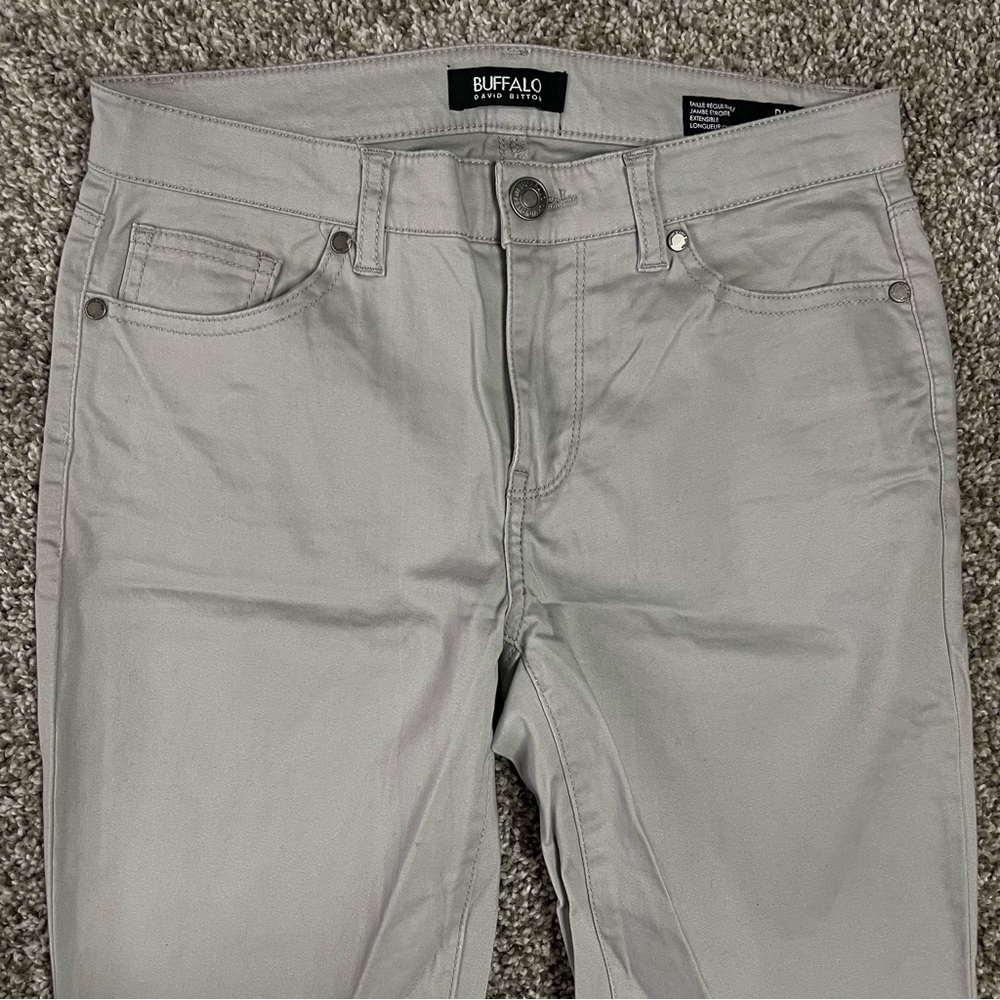 Buffalo David Bitton Gray Skinny Jeans